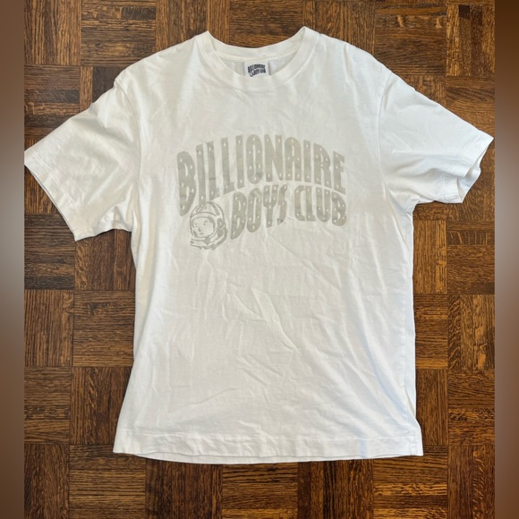 Billionaire Boys Club 100 % Cotton White Logo T-Shirt - Picture 9 of 9